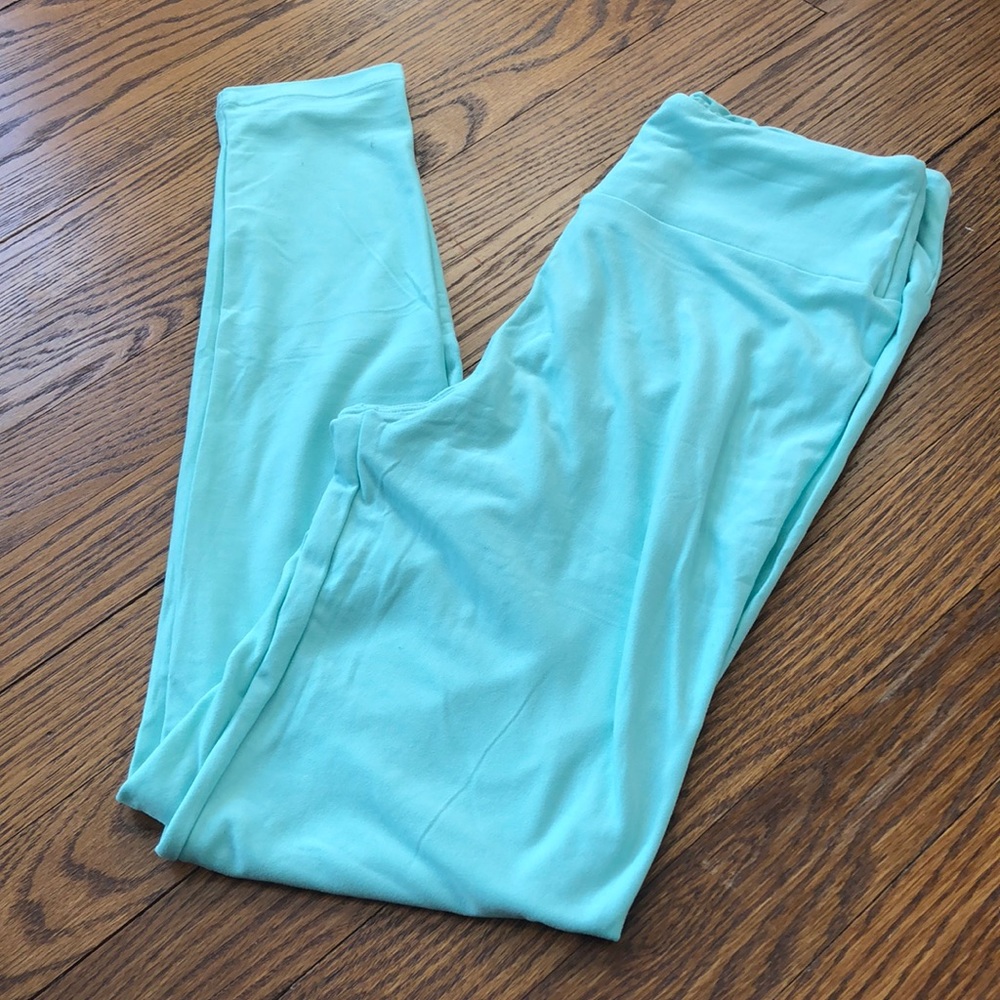 NWOT Pastel Mint Green OS LulaRoe Leggings
